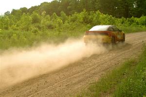 Zach Richard / Max Sutton Mitsubishi Eclipse on SS5, Chainsaw Junction.