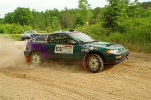 Dan Hutchison / Cray Dumeah Honda CRX Si on SS5, Chainsaw Junction.