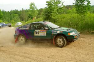 Dan Hutchison / Cray Dumeah Honda CRX Si on SS5, Chainsaw Junction.