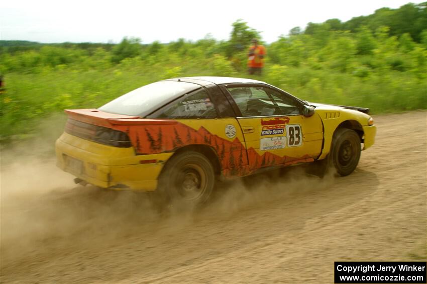 Zach Richard / Max Sutton Mitsubishi Eclipse on SS5, Chainsaw Junction.