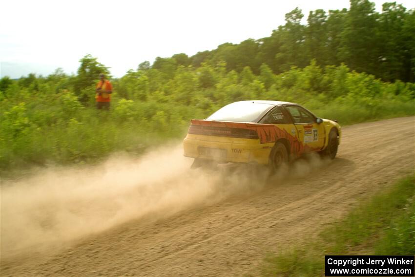 Zach Richard / Max Sutton Mitsubishi Eclipse on SS5, Chainsaw Junction.