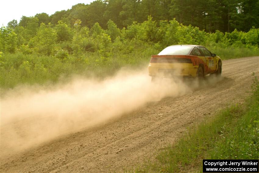 Zach Richard / Max Sutton Mitsubishi Eclipse on SS5, Chainsaw Junction.