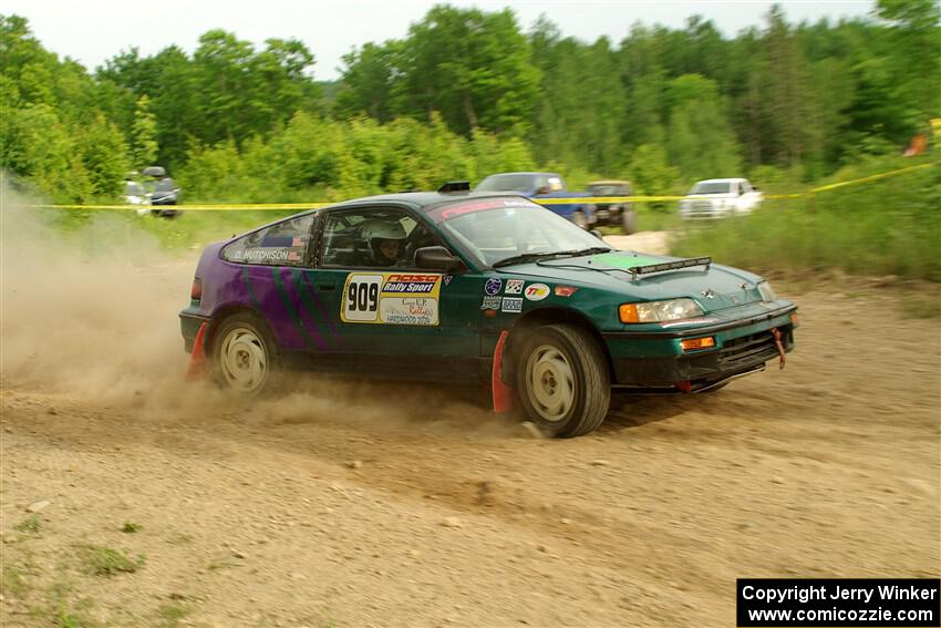 Dan Hutchison / Cray Dumeah Honda CRX Si on SS5, Chainsaw Junction.