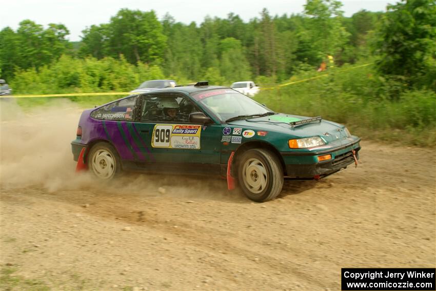 Dan Hutchison / Cray Dumeah Honda CRX Si on SS5, Chainsaw Junction.