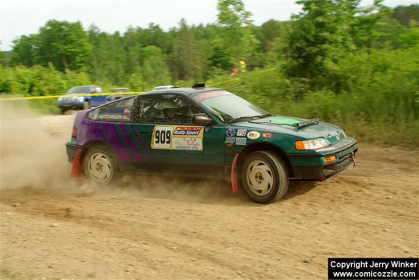 Dan Hutchison / Cray Dumeah Honda CRX Si on SS5, Chainsaw Junction.