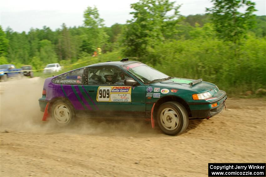 Dan Hutchison / Cray Dumeah Honda CRX Si on SS5, Chainsaw Junction.