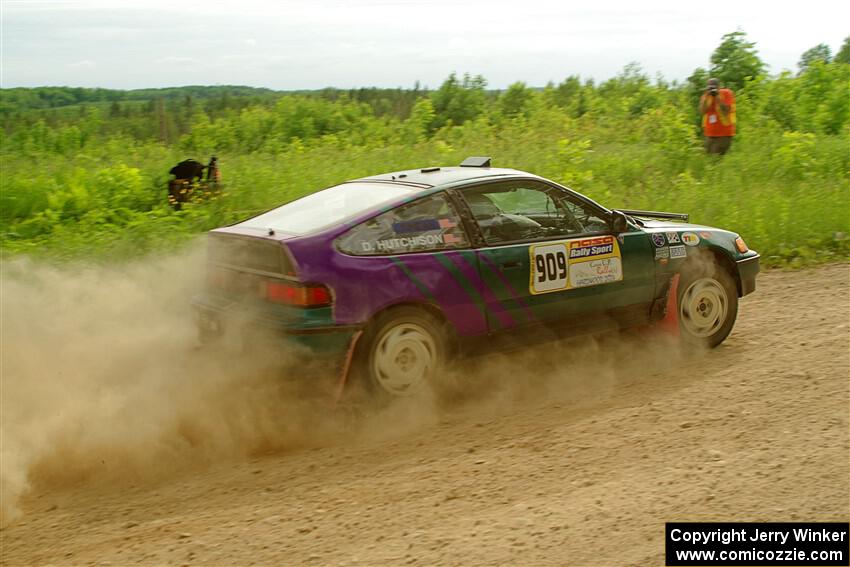 Dan Hutchison / Cray Dumeah Honda CRX Si on SS5, Chainsaw Junction.