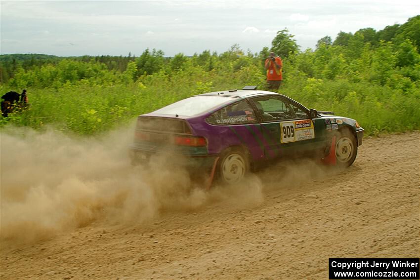 Dan Hutchison / Cray Dumeah Honda CRX Si on SS5, Chainsaw Junction.