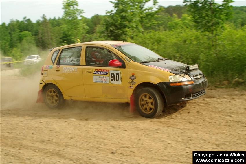 James Walker / Yannis Burnell Chevy Aveo on SS5, Chainsaw Junction.