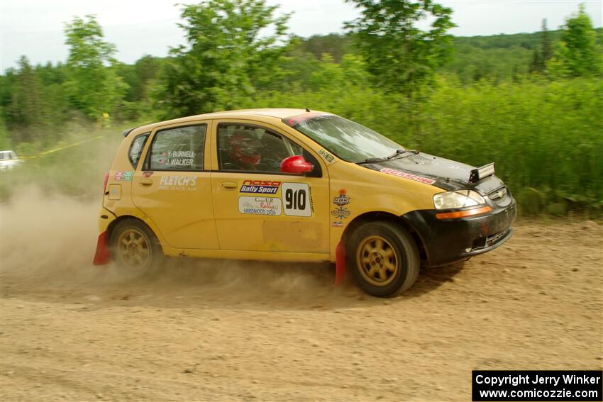 James Walker / Yannis Burnell Chevy Aveo on SS5, Chainsaw Junction.