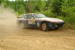 Kris Pfotenhauer / Lynn Hartman Porsche 944 on SS5, Chainsaw Junction.