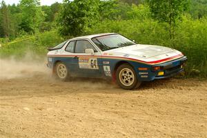 Kris Pfotenhauer / Lynn Hartman Porsche 944 on SS5, Chainsaw Junction.