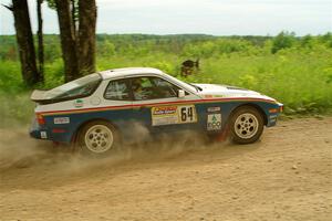 Kris Pfotenhauer / Lynn Hartman Porsche 944 on SS5, Chainsaw Junction.