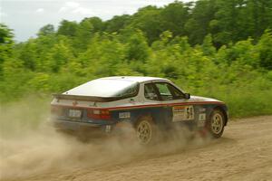 Kris Pfotenhauer / Lynn Hartman Porsche 944 on SS5, Chainsaw Junction.