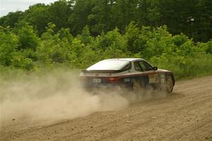 Kris Pfotenhauer / Lynn Hartman Porsche 944 on SS5, Chainsaw Junction.