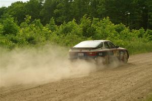 Kris Pfotenhauer / Lynn Hartman Porsche 944 on SS5, Chainsaw Junction.