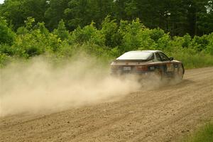 Kris Pfotenhauer / Lynn Hartman Porsche 944 on SS5, Chainsaw Junction.