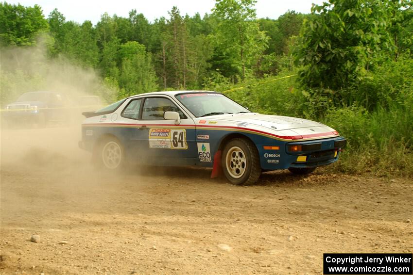 Kris Pfotenhauer / Lynn Hartman Porsche 944 on SS5, Chainsaw Junction.