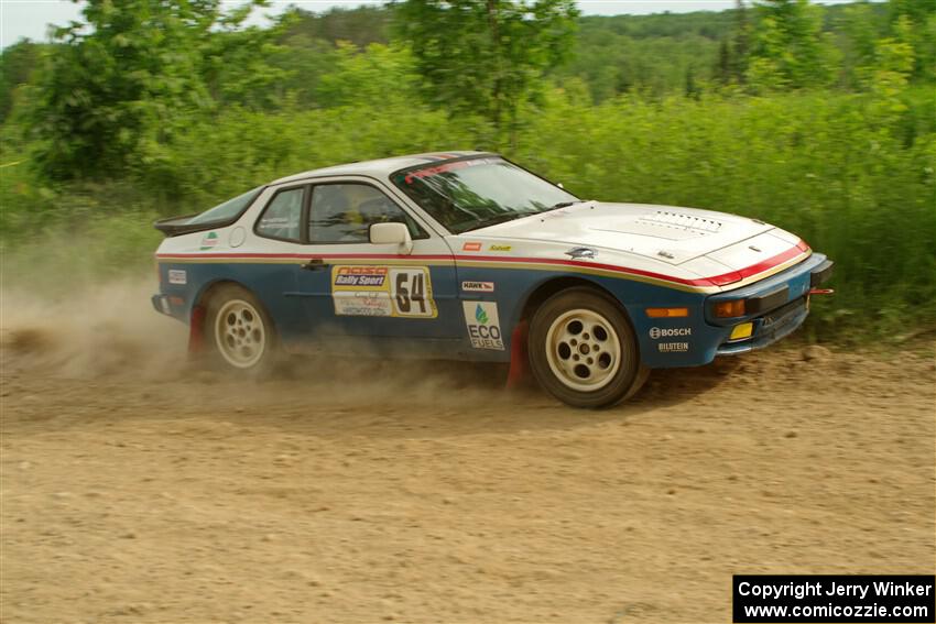 Kris Pfotenhauer / Lynn Hartman Porsche 944 on SS5, Chainsaw Junction.