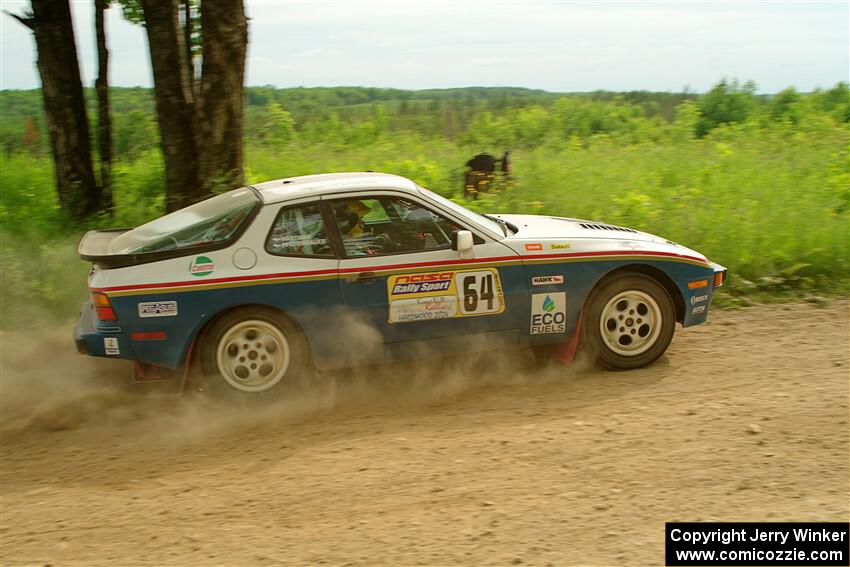 Kris Pfotenhauer / Lynn Hartman Porsche 944 on SS5, Chainsaw Junction.