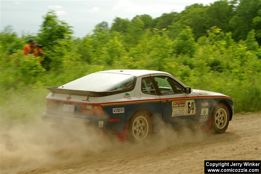 Kris Pfotenhauer / Lynn Hartman Porsche 944 on SS5, Chainsaw Junction.