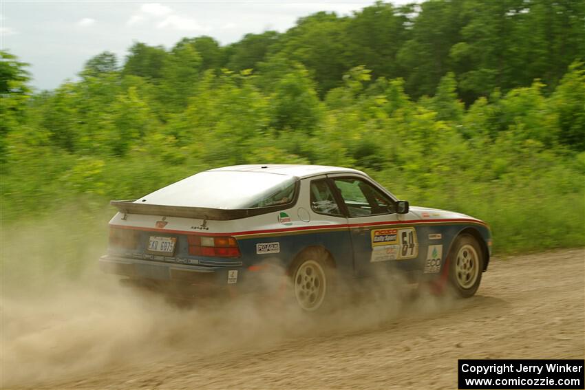 Kris Pfotenhauer / Lynn Hartman Porsche 944 on SS5, Chainsaw Junction.