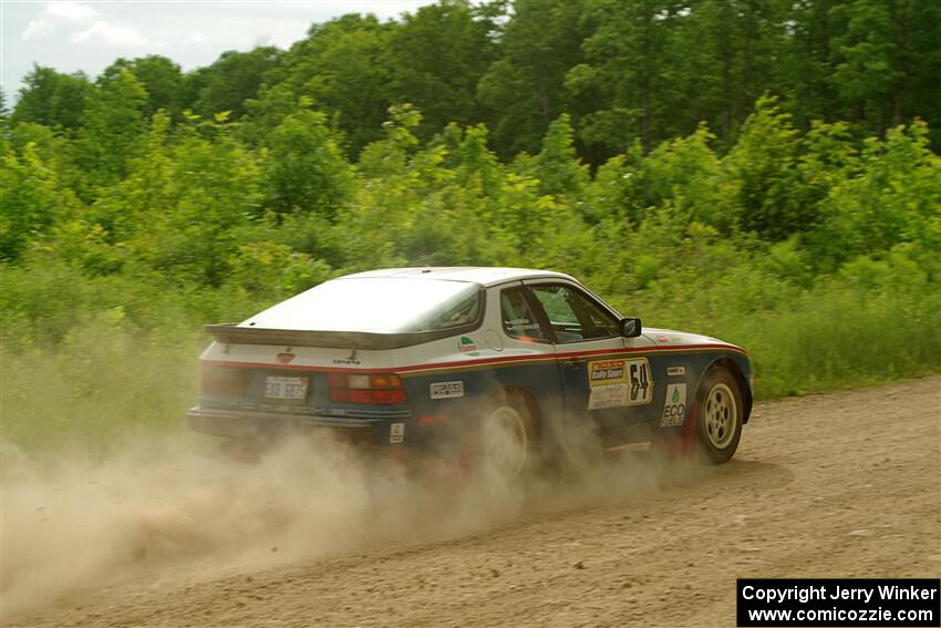 Kris Pfotenhauer / Lynn Hartman Porsche 944 on SS5, Chainsaw Junction.