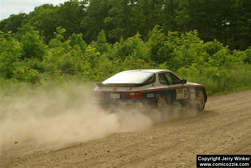 Kris Pfotenhauer / Lynn Hartman Porsche 944 on SS5, Chainsaw Junction.