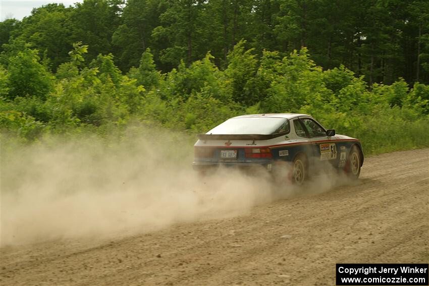 Kris Pfotenhauer / Lynn Hartman Porsche 944 on SS5, Chainsaw Junction.