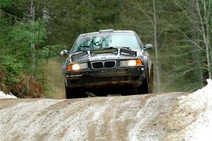 Keenan Phillips / Salina Melotti BMW 328i on SS7, Hunters-McCormick Lake I.