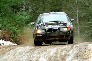 Keenan Phillips / Salina Melotti BMW 328i on SS7, Hunters-McCormick Lake I.