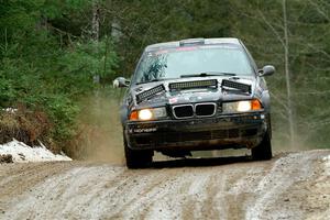 Keenan Phillips / Salina Melotti BMW 328i on SS7, Hunters-McCormick Lake I.