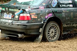 Keenan Phillips / Salina Melotti BMW 328i on SS7, Hunters-McCormick Lake I.