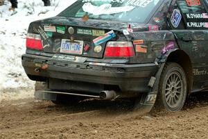 Keenan Phillips / Salina Melotti BMW 328i on SS7, Hunters-McCormick Lake I.