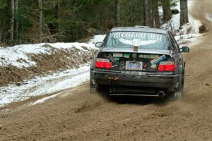 Keenan Phillips / Salina Melotti BMW 328i on SS7, Hunters-McCormick Lake I.