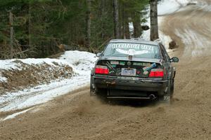 Keenan Phillips / Salina Melotti BMW 328i on SS7, Hunters-McCormick Lake I.