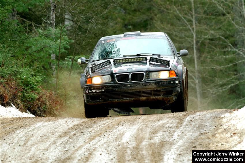 Keenan Phillips / Salina Melotti BMW 328i on SS7, Hunters-McCormick Lake I.