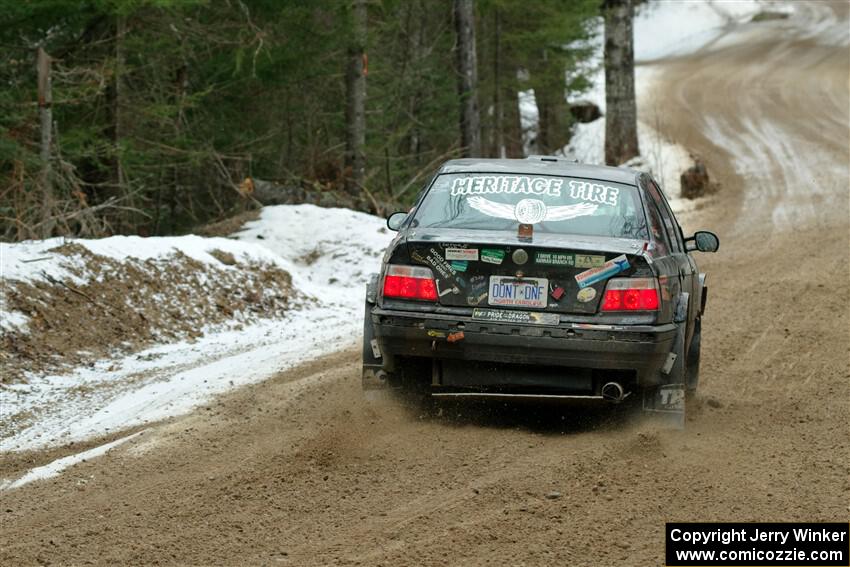 Keenan Phillips / Salina Melotti BMW 328i on SS7, Hunters-McCormick Lake I.