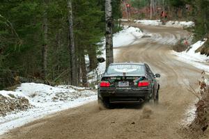 Keenan Phillips / Salina Melotti BMW 328i on SS7, Hunters-McCormick Lake I.