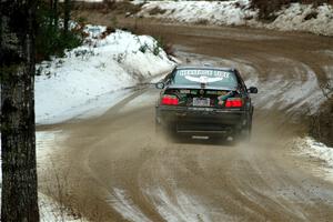 Keenan Phillips / Salina Melotti BMW 328i on SS7, Hunters-McCormick Lake I.