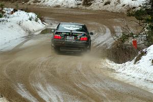 Keenan Phillips / Salina Melotti BMW 328i on SS7, Hunters-McCormick Lake I.