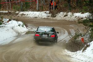 Keenan Phillips / Salina Melotti BMW 328i on SS7, Hunters-McCormick Lake I.