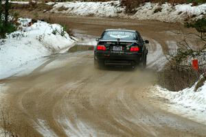 Keenan Phillips / Salina Melotti BMW 328i on SS7, Hunters-McCormick Lake I.