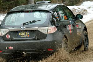 Erik Buetow / Jordan Buetow Subaru Impreza on SS7, Hunters-McCormick Lake I.