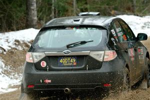 Erik Buetow / Jordan Buetow Subaru Impreza on SS7, Hunters-McCormick Lake I.