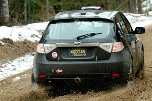 Erik Buetow / Jordan Buetow Subaru Impreza on SS7, Hunters-McCormick Lake I.