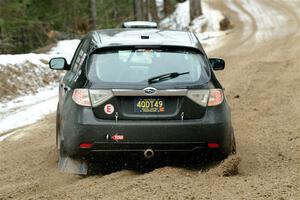 Erik Buetow / Jordan Buetow Subaru Impreza on SS7, Hunters-McCormick Lake I.