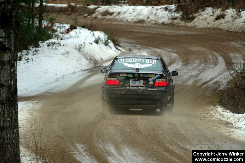 Keenan Phillips / Salina Melotti BMW 328i on SS7, Hunters-McCormick Lake I.