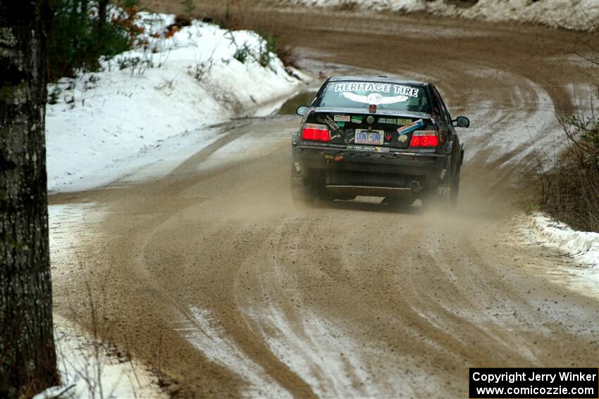 Keenan Phillips / Salina Melotti BMW 328i on SS7, Hunters-McCormick Lake I.