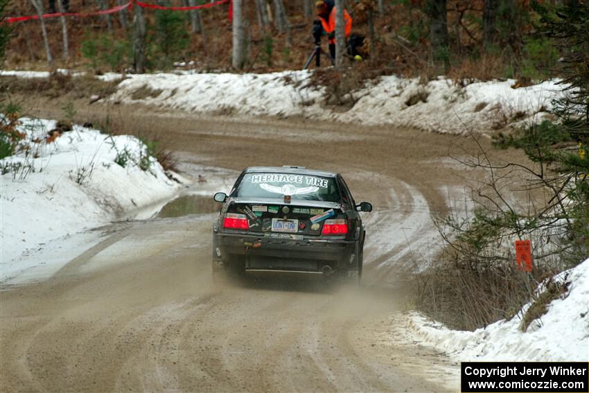 Keenan Phillips / Salina Melotti BMW 328i on SS7, Hunters-McCormick Lake I.